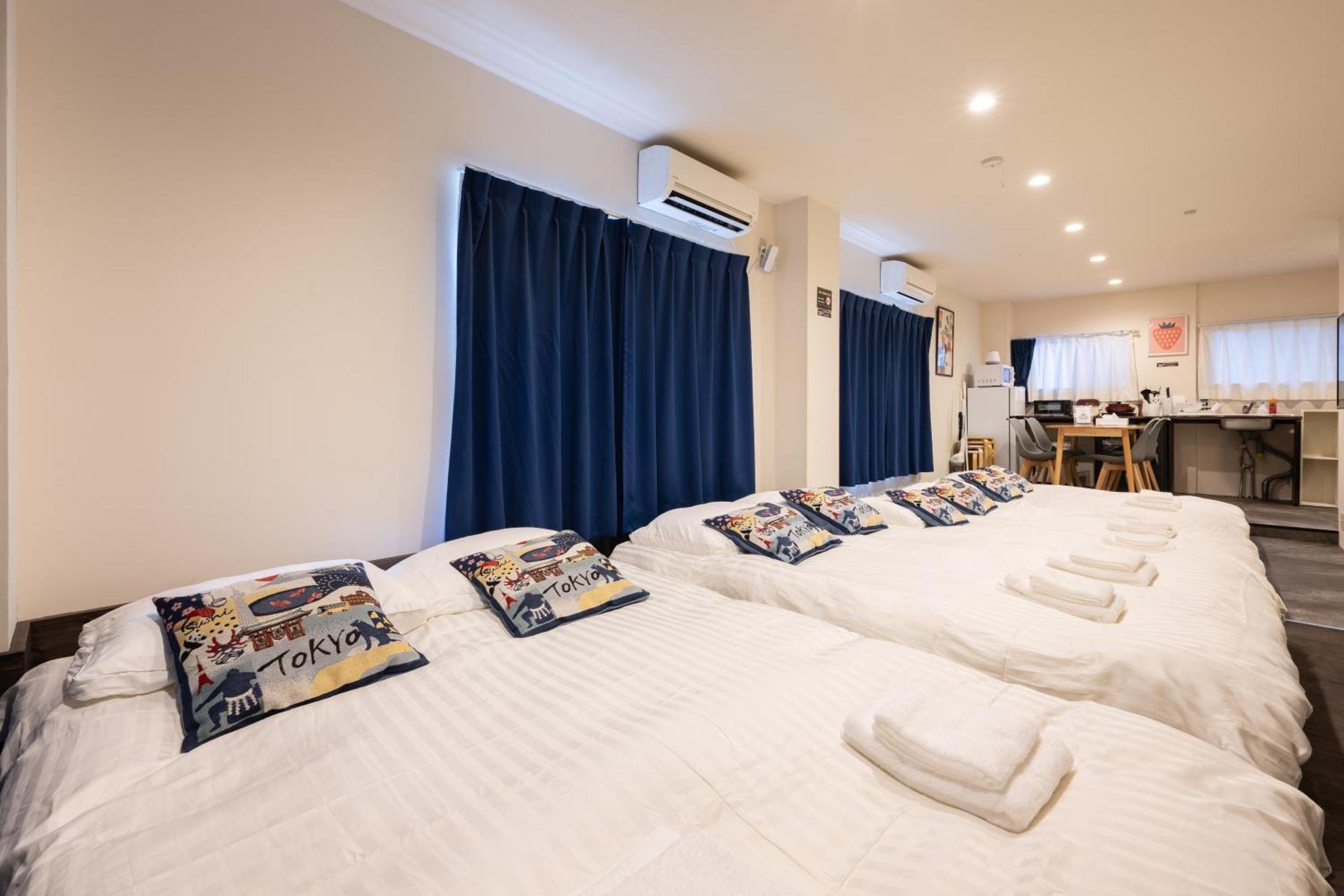 Thunder Hotel -雷門サンダーホテル- 浅草駅から徒歩5分 ベビー用品付き ファミリーも歓迎 大人8名もok!! 도쿄 외부 사진