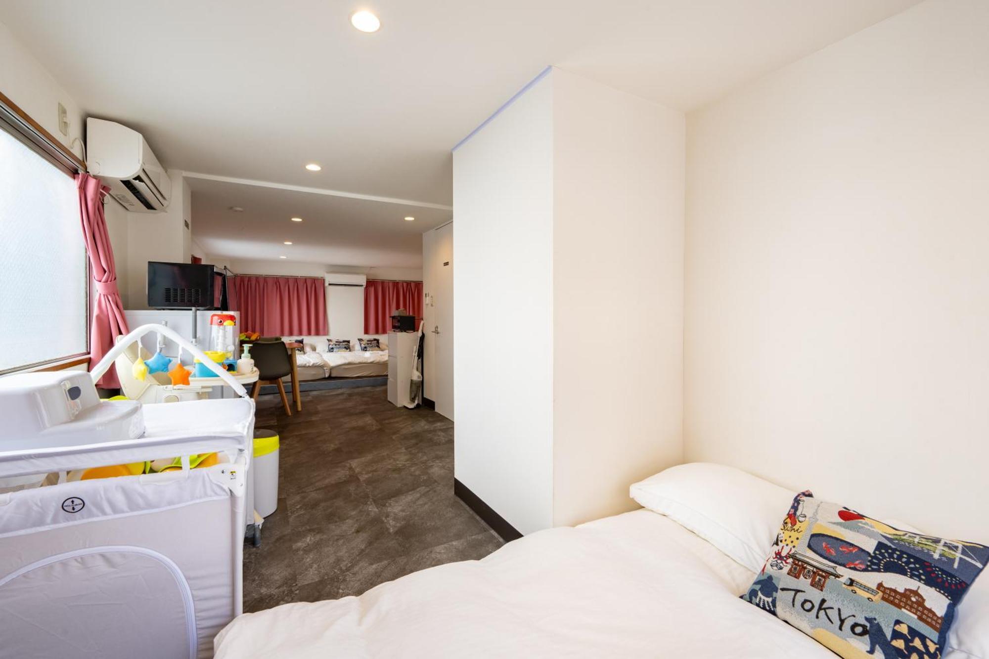 Thunder Hotel -雷門サンダーホテル- 浅草駅から徒歩5分 ベビー用品付き ファミリーも歓迎 大人8名もok!! 도쿄 외부 사진